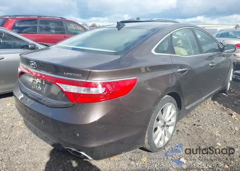 2016 Hyundai Azera Limited из США, поврежденный, VIN KMHFH4JG4GA508039